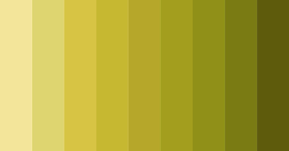 Download yellow pear color palette PNG image (landscape)