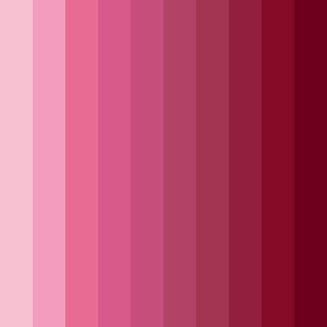 Download raspberry pink color palette PNG image (square)
