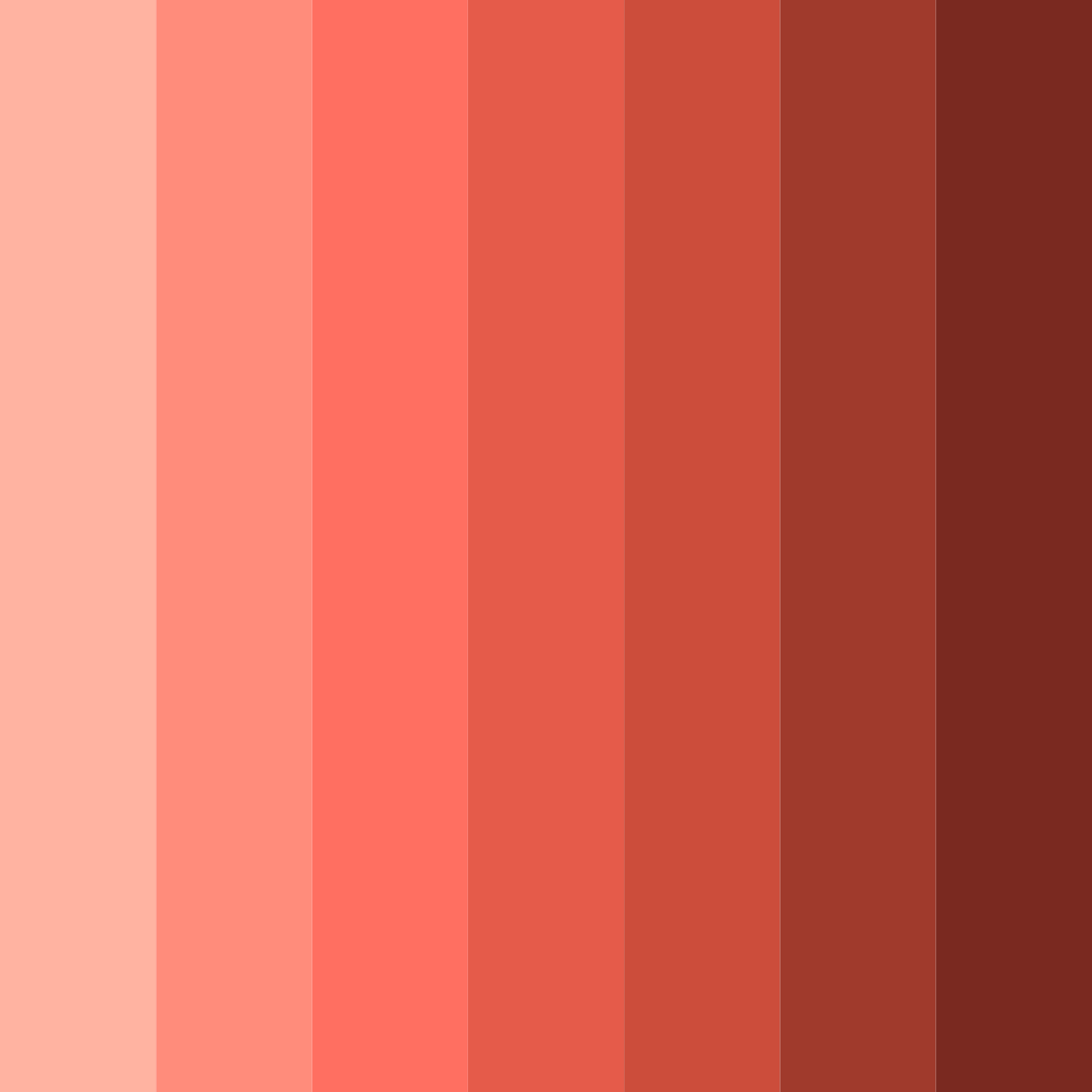 Download sunset embrace color palette PNG image (square)