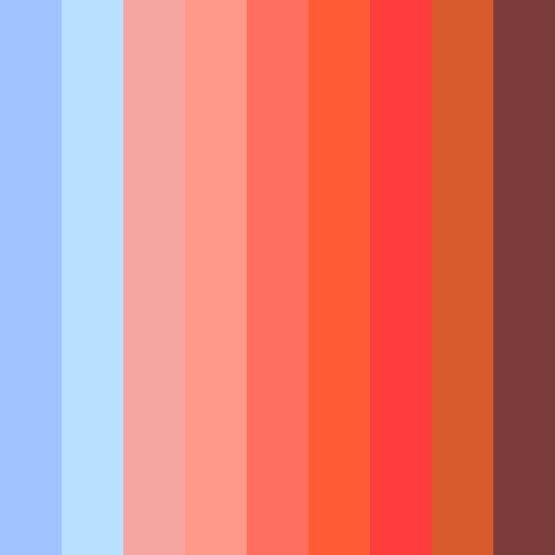 Download skatepark sunset color palette PNG image (square)