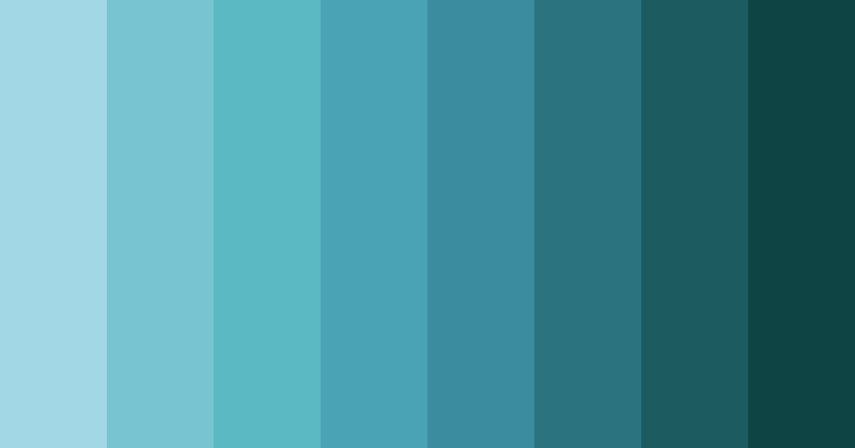 Download aqua nostalgia color palette PNG image (landscape)