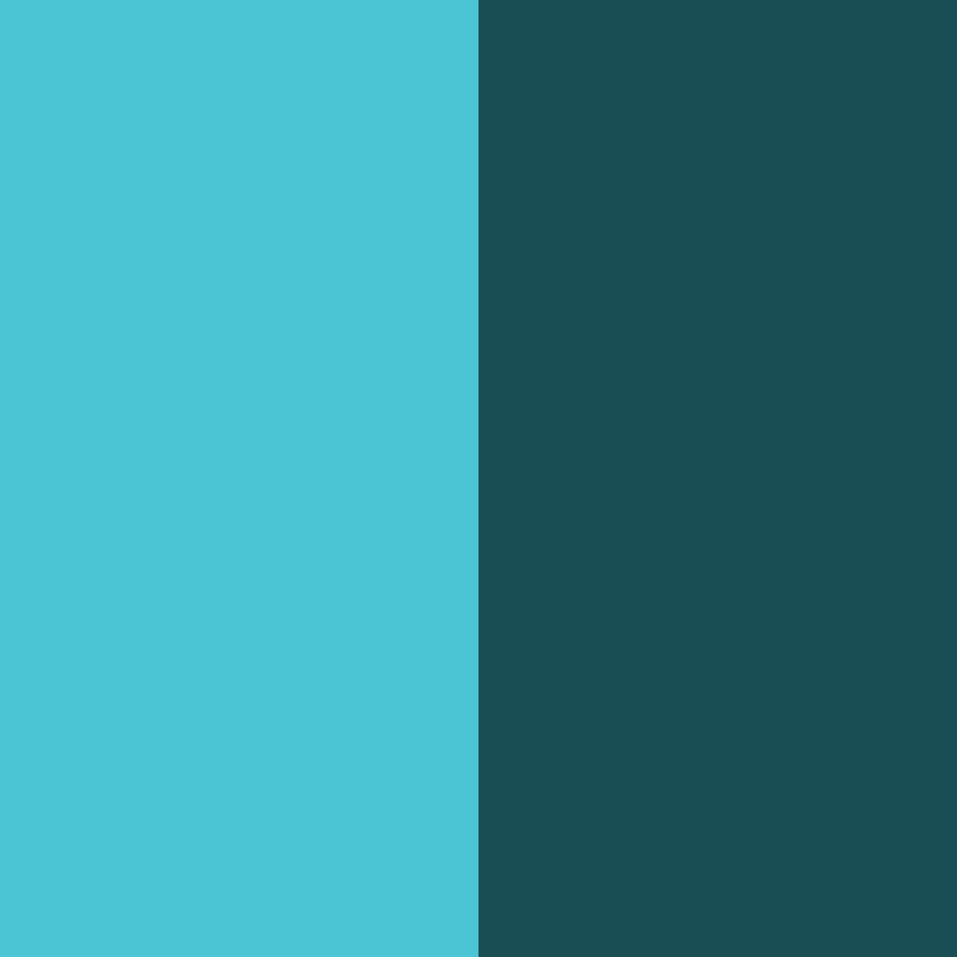 Download teal beach color palette PNG image (square)