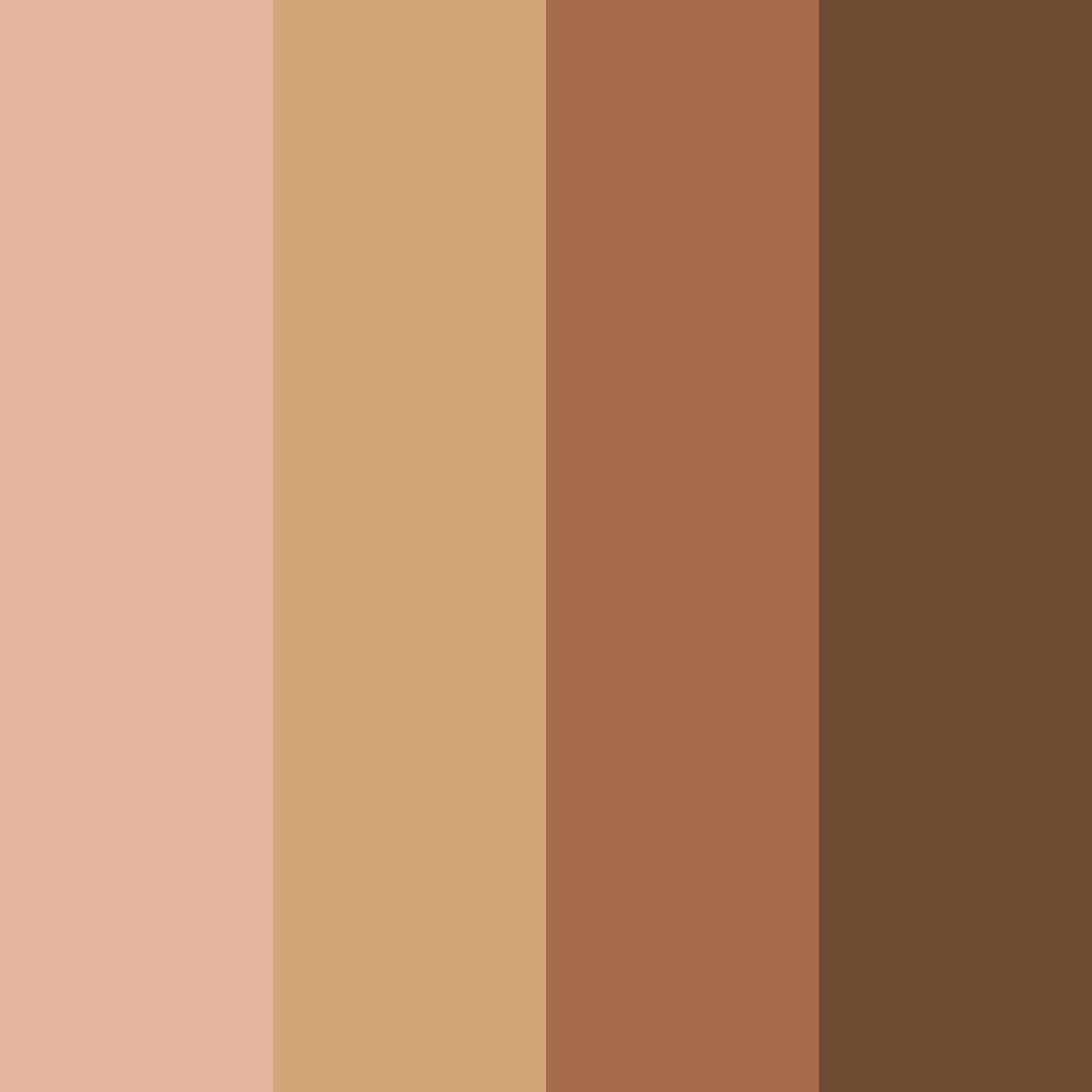 Download autumn's embrace color palette PNG image (square)