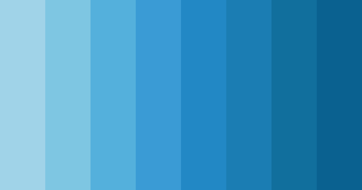 Download bright blue color palette PNG image (landscape)