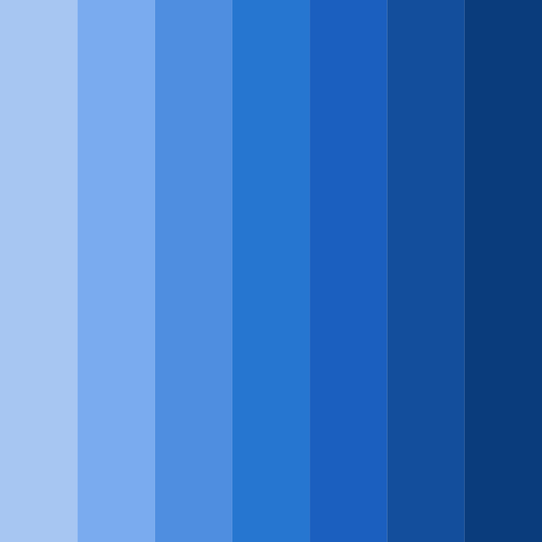Download azure dreams color palette PNG image (square)