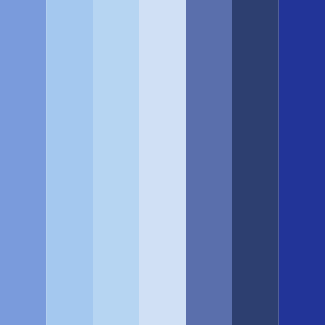 Download oceanic twilight color palette PNG image (square)