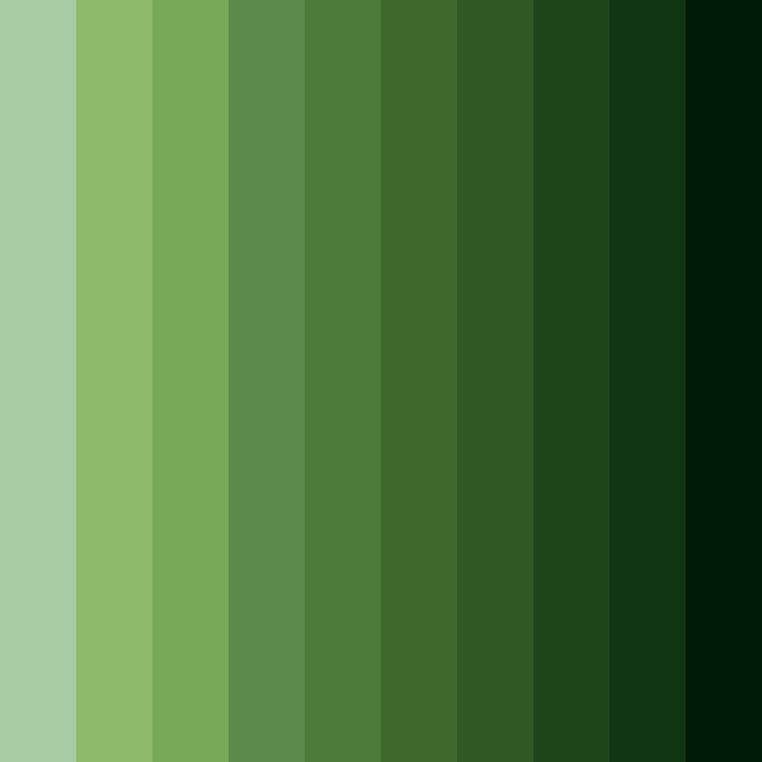 Download emerald whisper color palette PNG image (square)