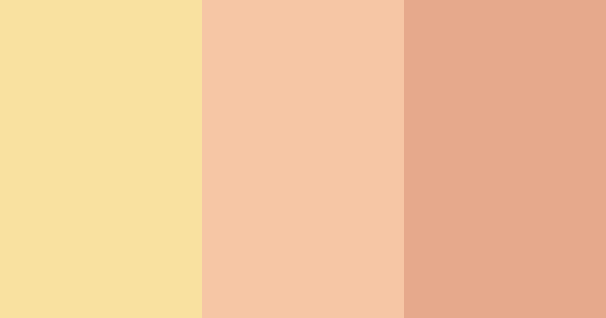 Download warm peach color palette PNG image (landscape)