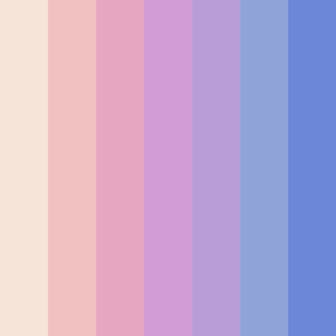 Download whispering hues color palette PNG image (square)