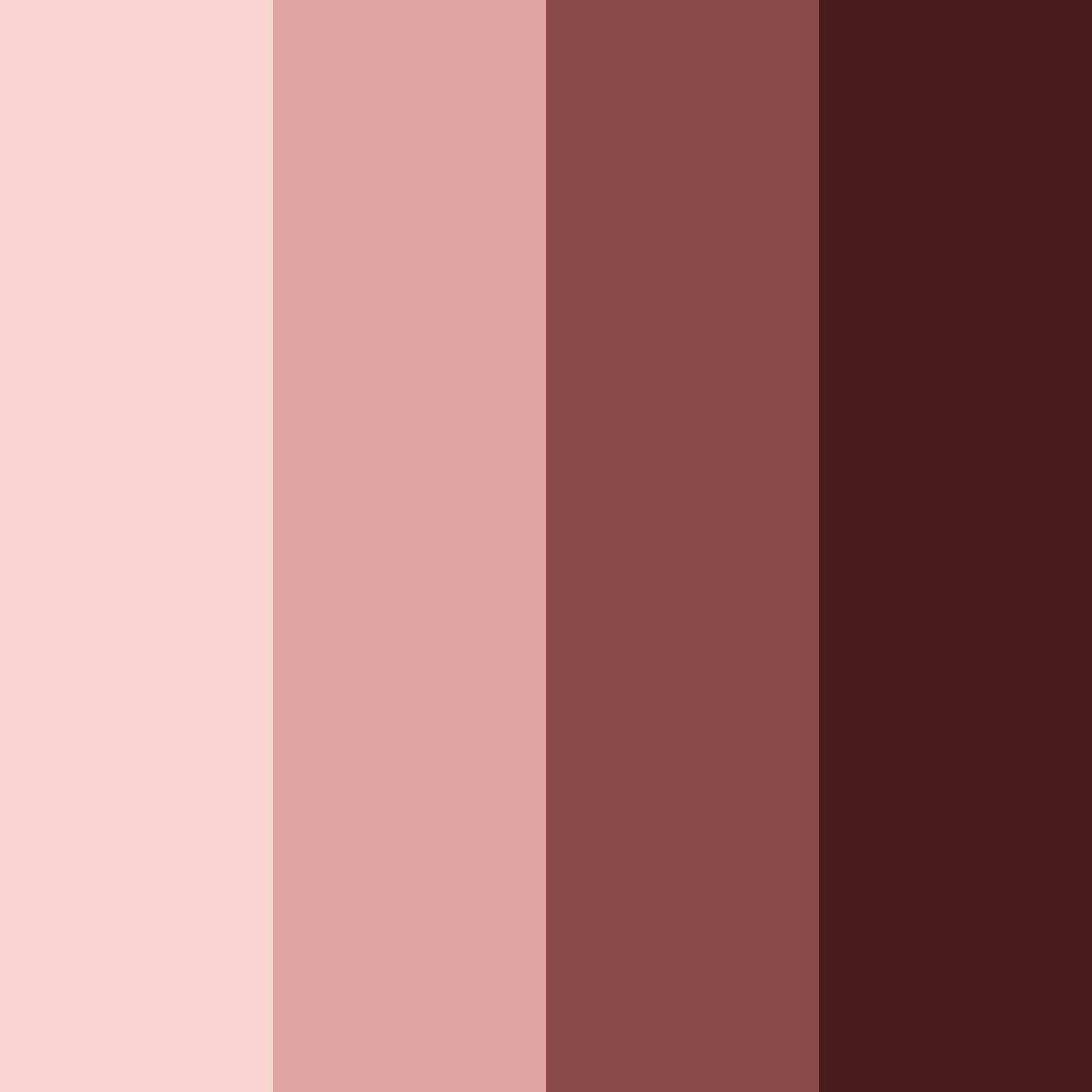 Download crimson whisper color palette PNG image (square)
