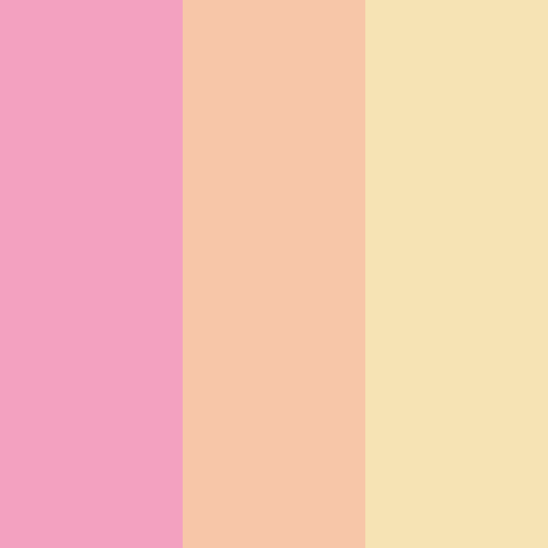 Download pink creativity color palette PNG image (square)