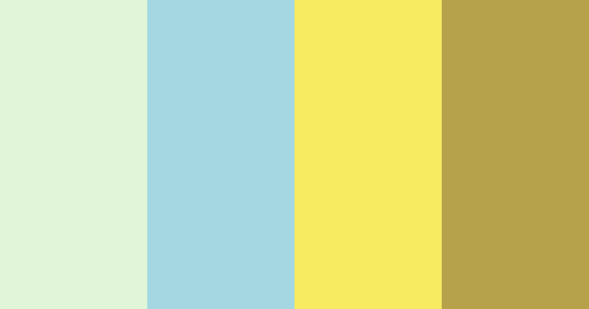 Download luminous meadow breeze color palette PNG image (landscape)