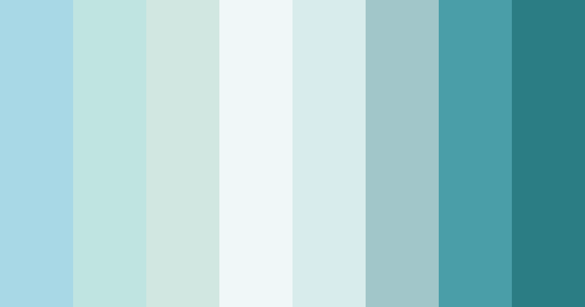 Download seaside serenity color palette PNG image (landscape)