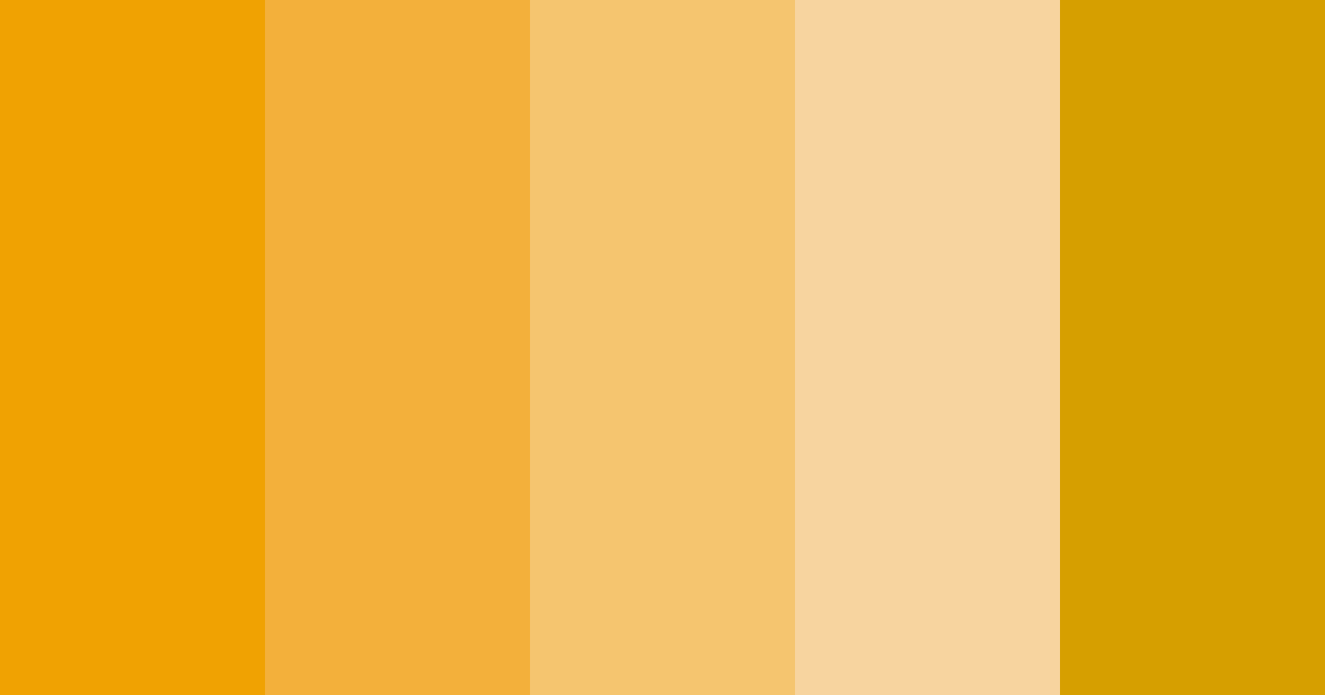 Download golden sunset color palette PNG image (landscape)