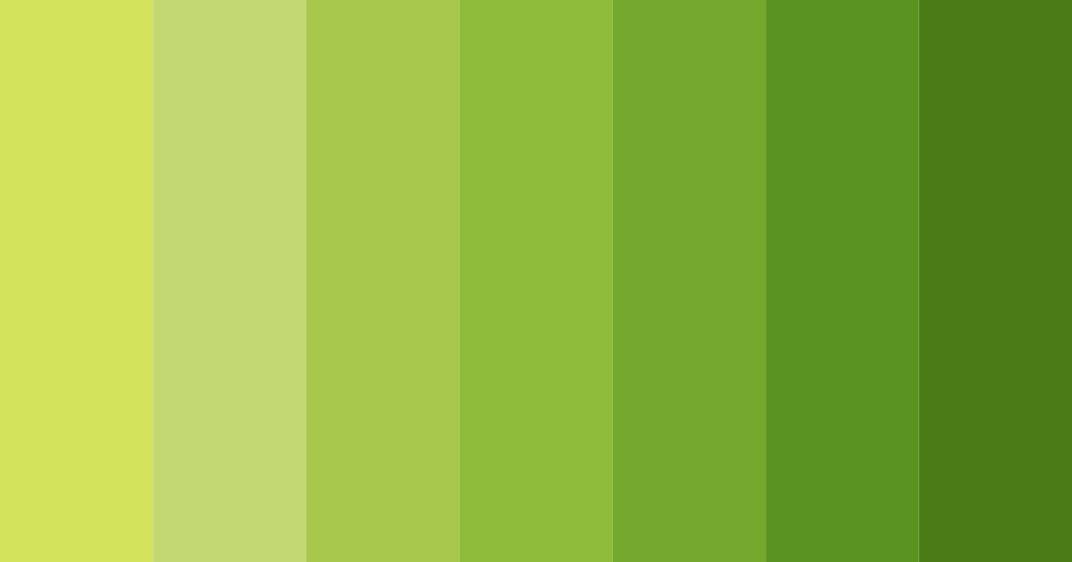 Download lush meadow harmony color palette PNG image (landscape)