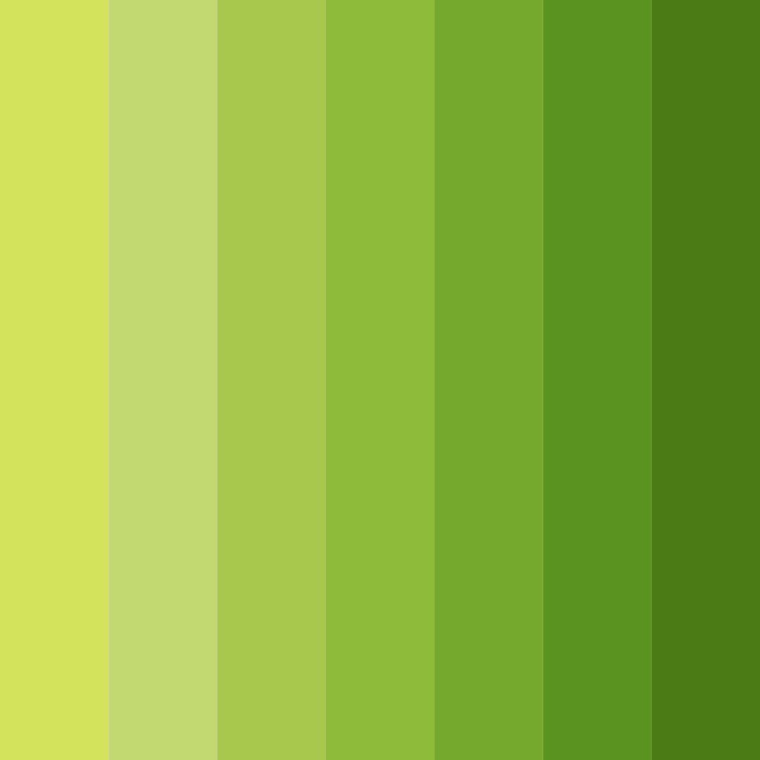 Download lush meadow harmony color palette PNG image (square)