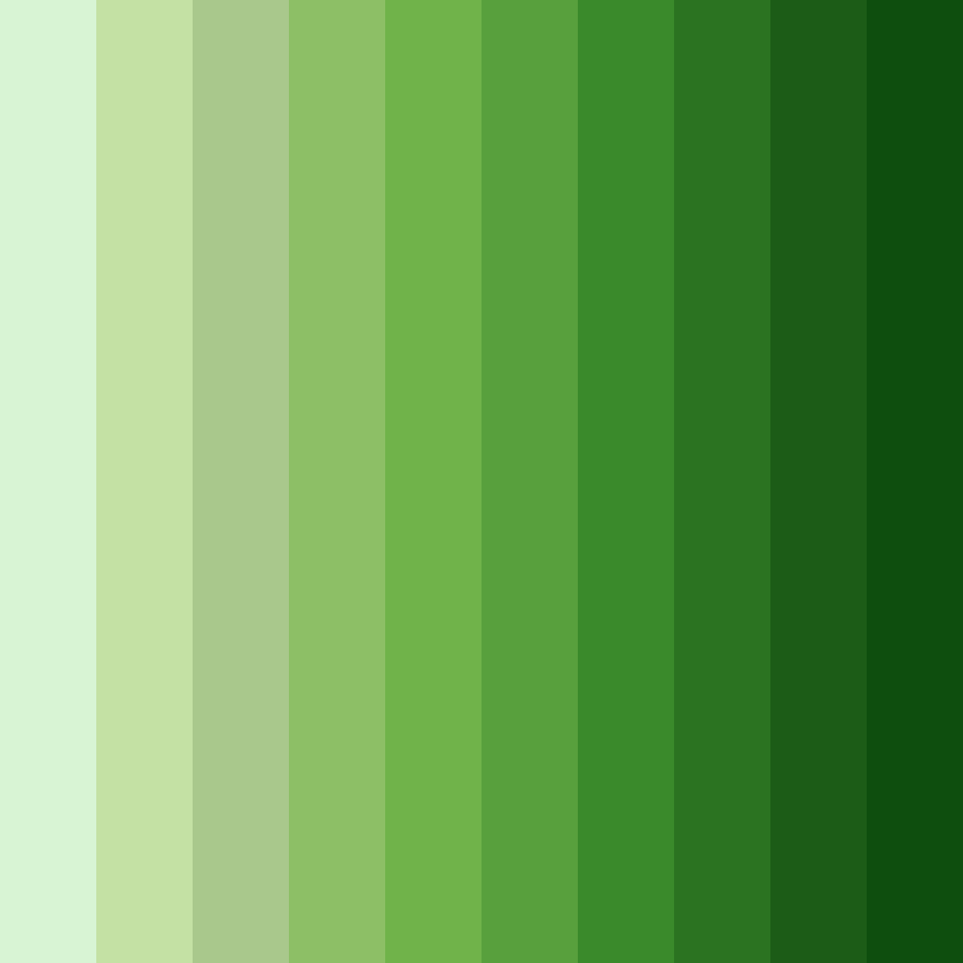 Download green to light orange color palette PNG image (square)
