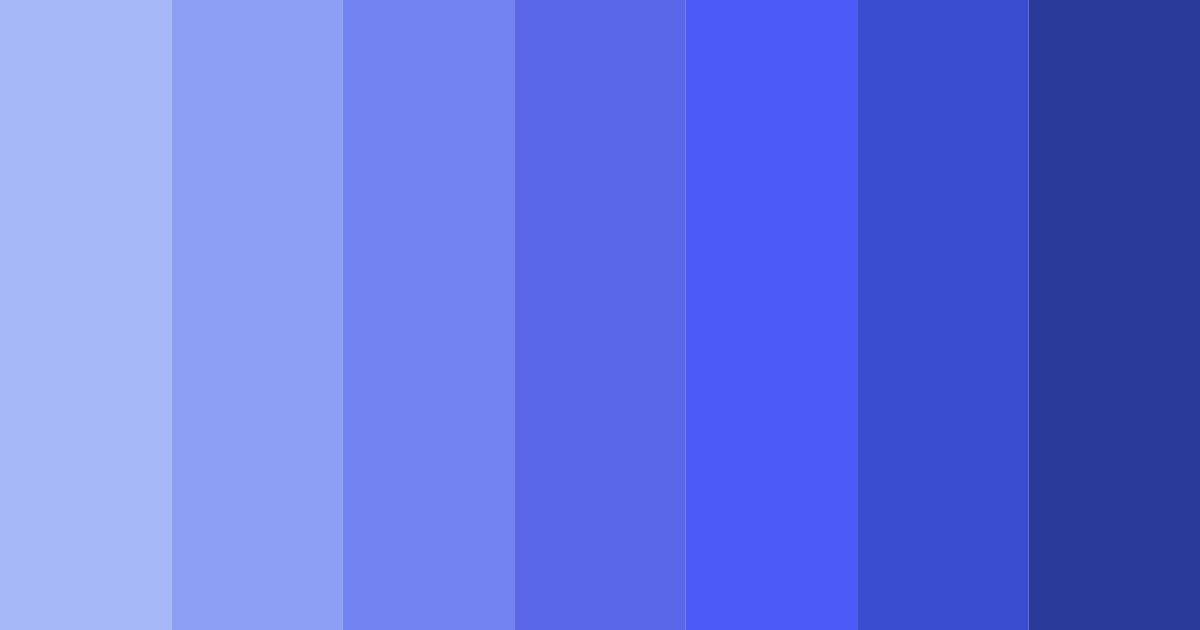 Download serenity in blue color palette PNG image (landscape)