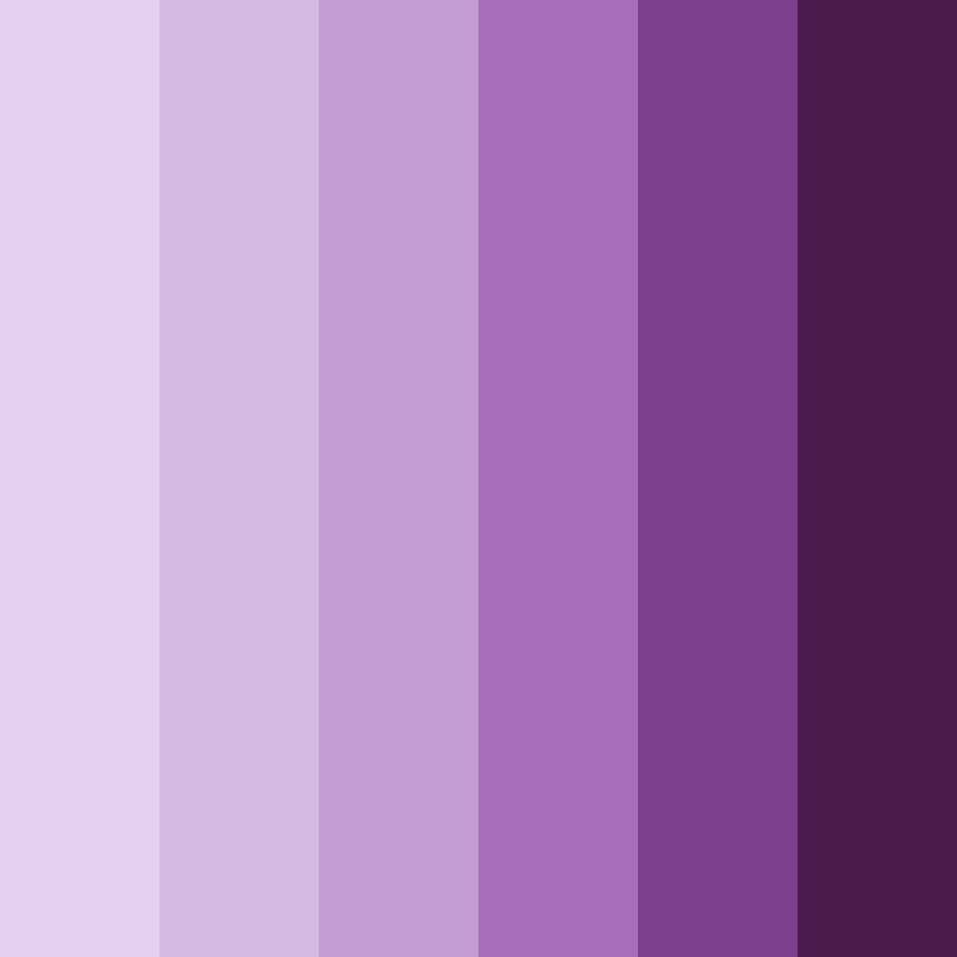 Download lavender dreams color palette PNG image (square)