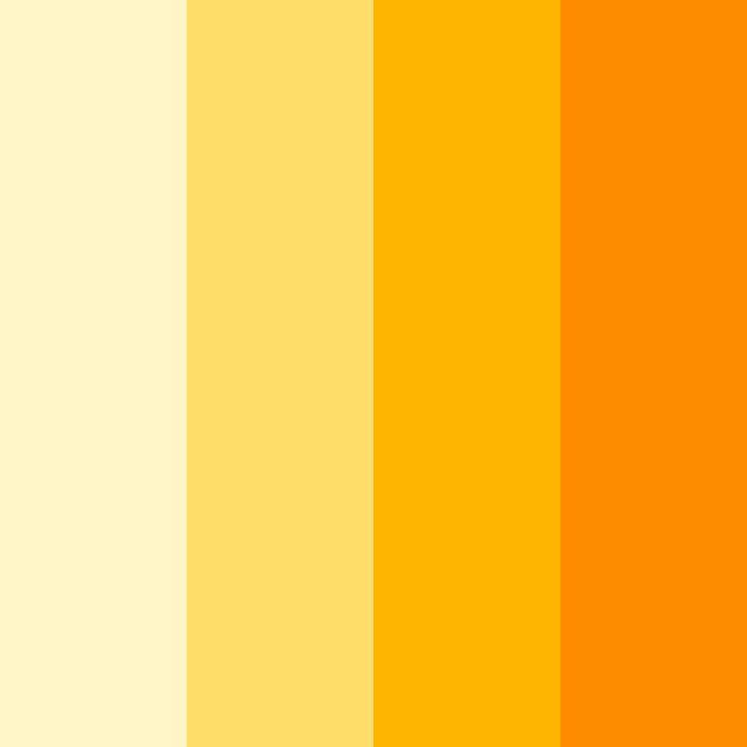 Download sunset harvest color palette PNG image (square)