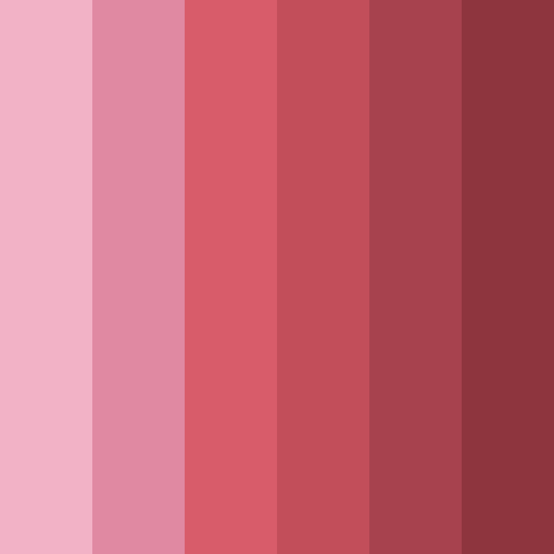 Download blushing sunset color palette PNG image (square)