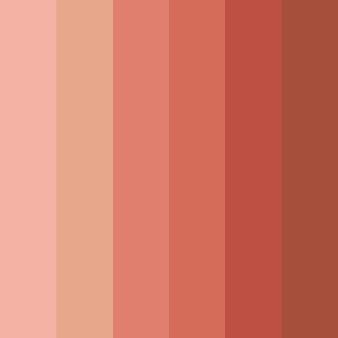 Download sunset embrace color palette PNG image (square)