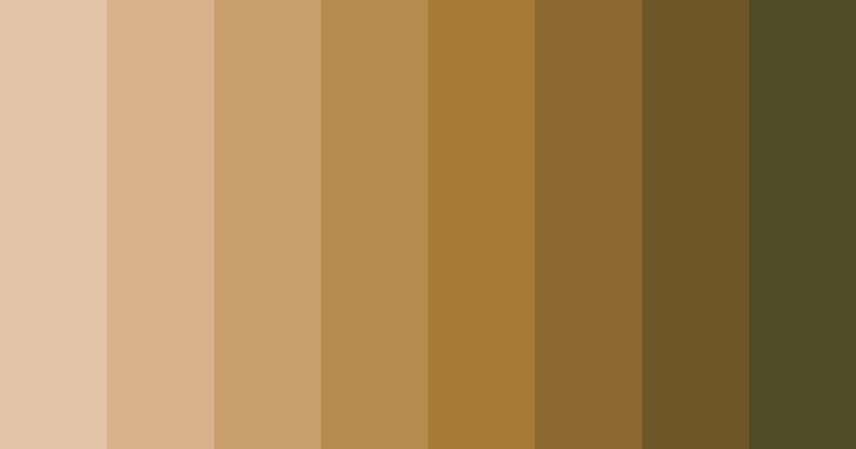 Download brown bazi color palette PNG image (landscape)
