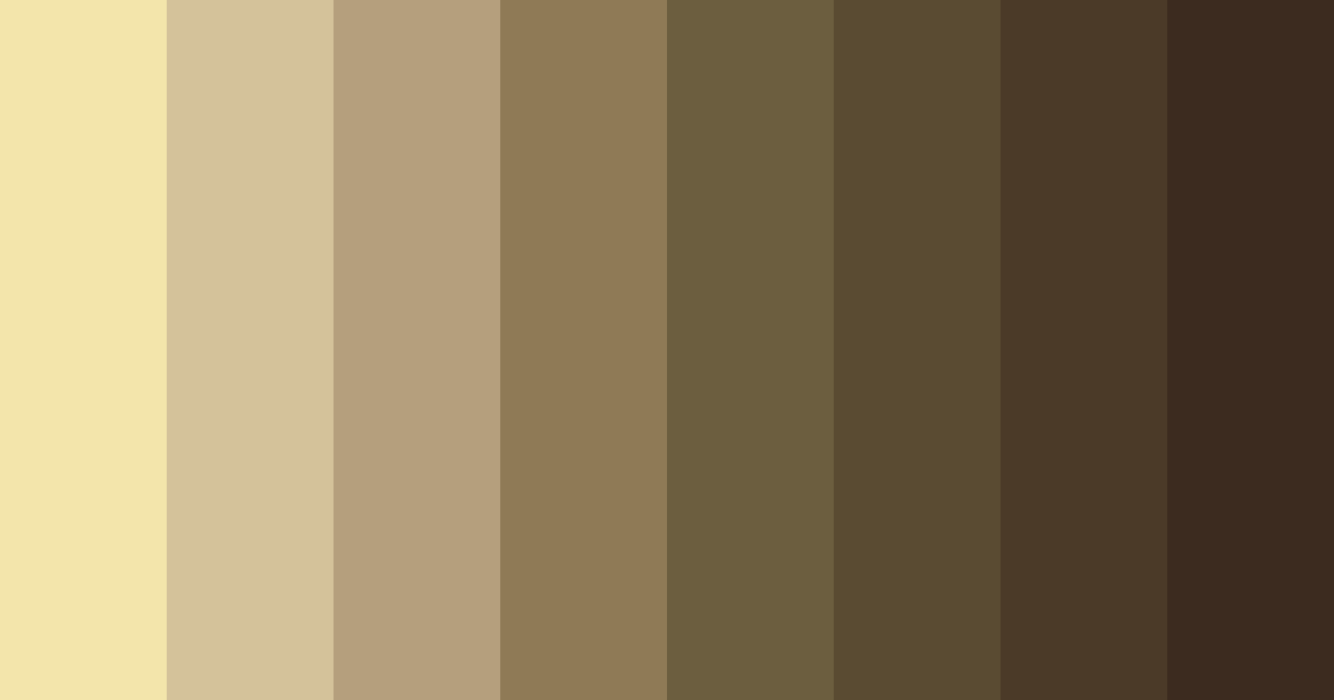 Download woodland whispers color palette PNG image (landscape)