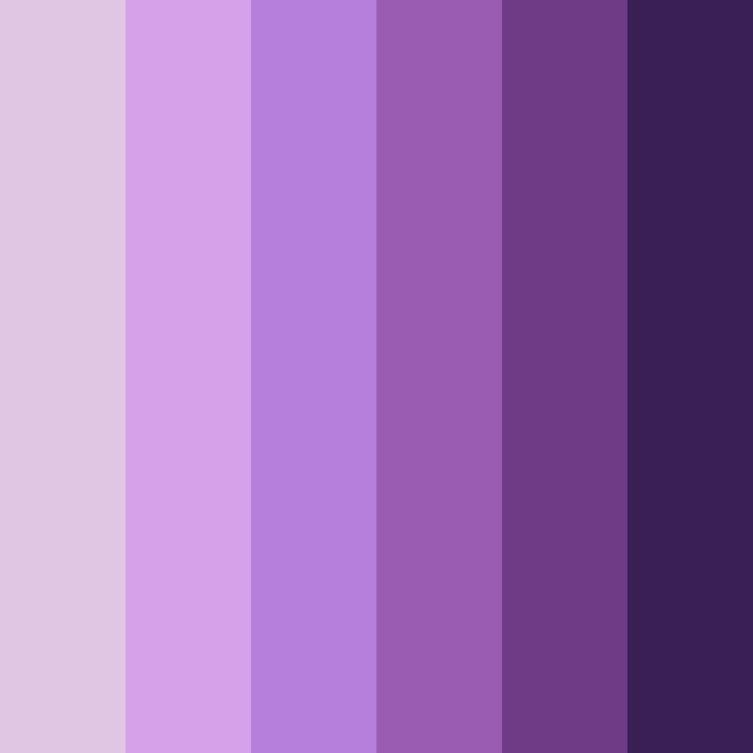 Download mystical amethyst color palette PNG image (square)