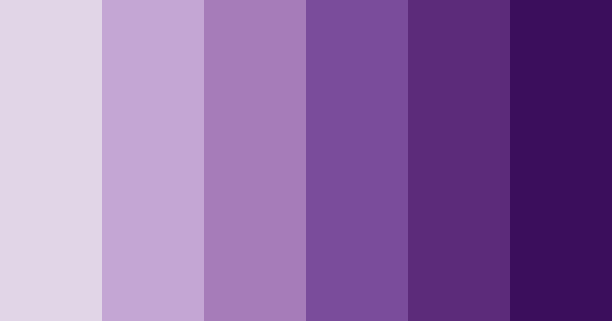 Download mystical amethyst voyage color palette PNG image (landscape)