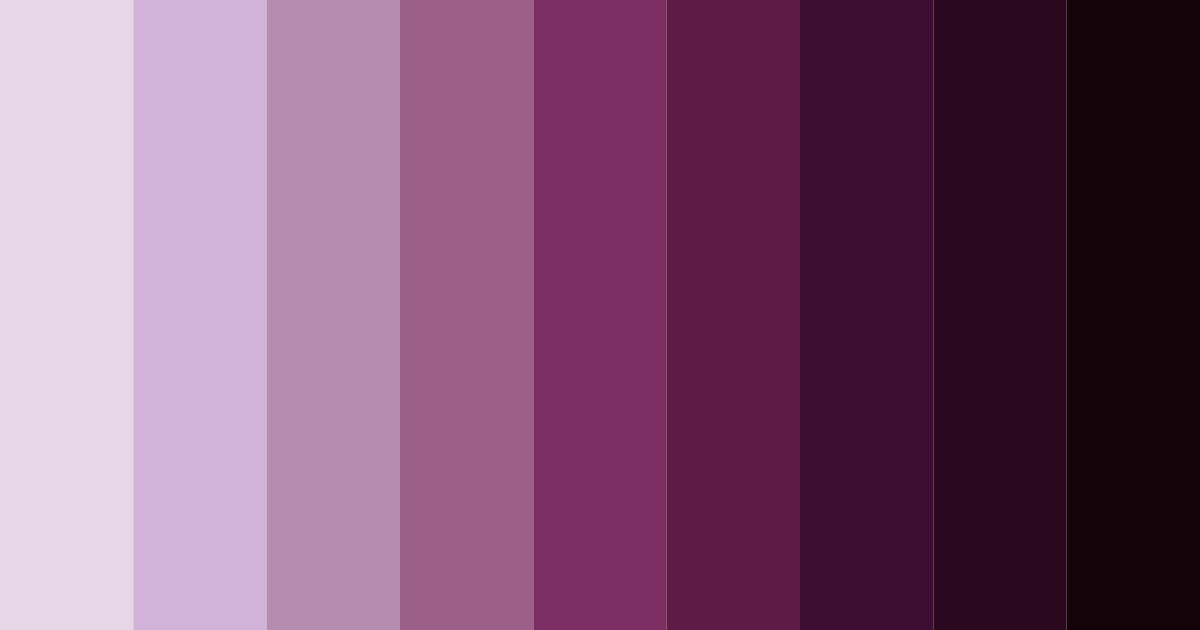 Download whimsical prune symphony color palette PNG image (landscape)