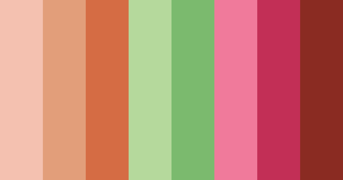 Download desert bloom color palette PNG image (landscape)