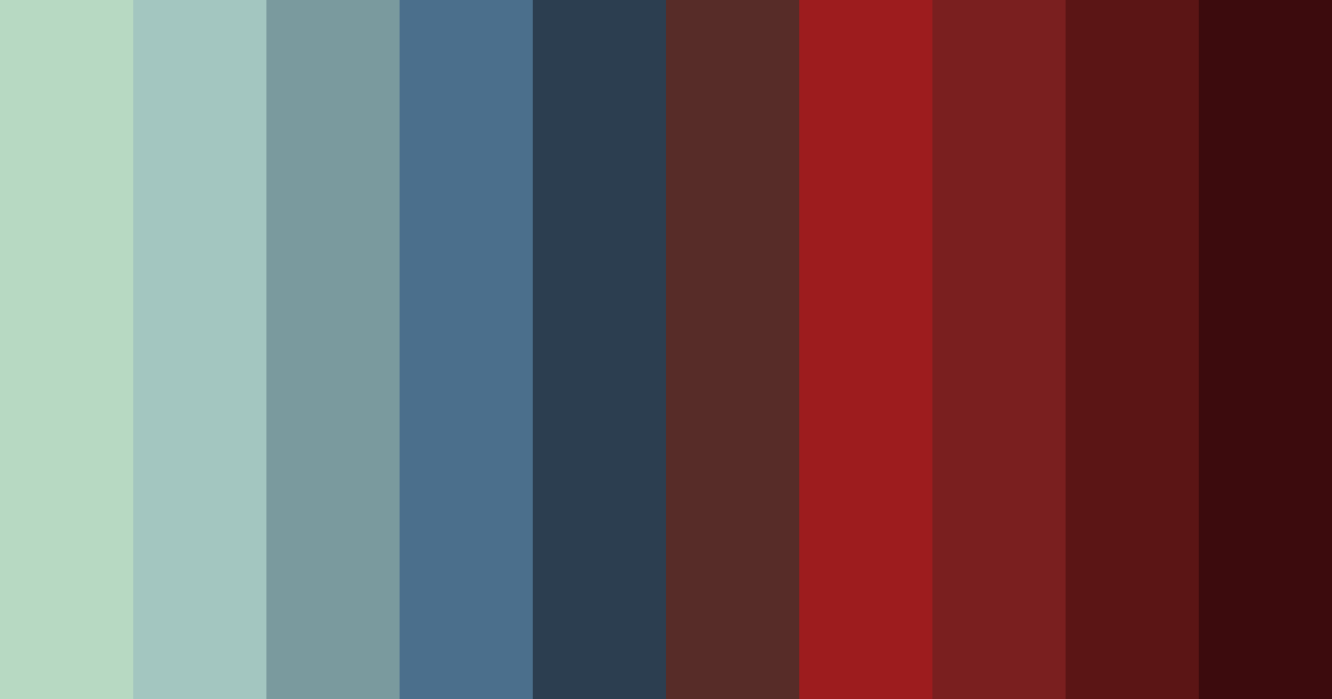 Download crimson tide at dusk color palette PNG image (landscape)