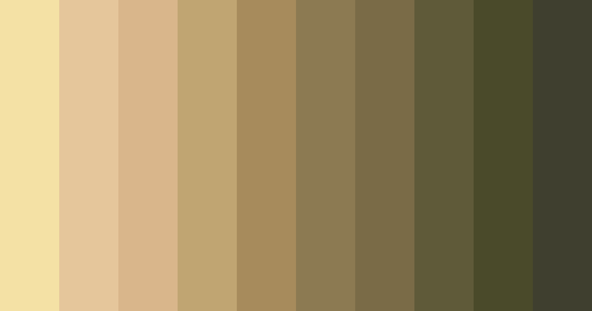 Download sunlit earthtones color palette PNG image (landscape)
