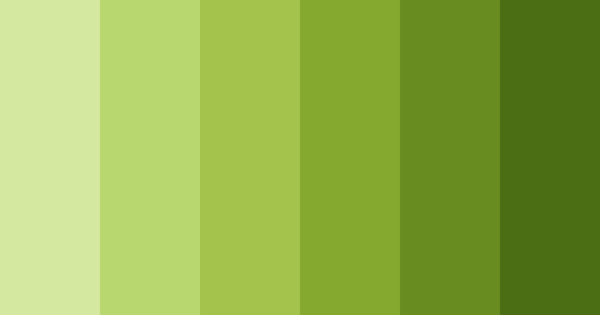 Download lush meadow harmony color palette PNG image (landscape)