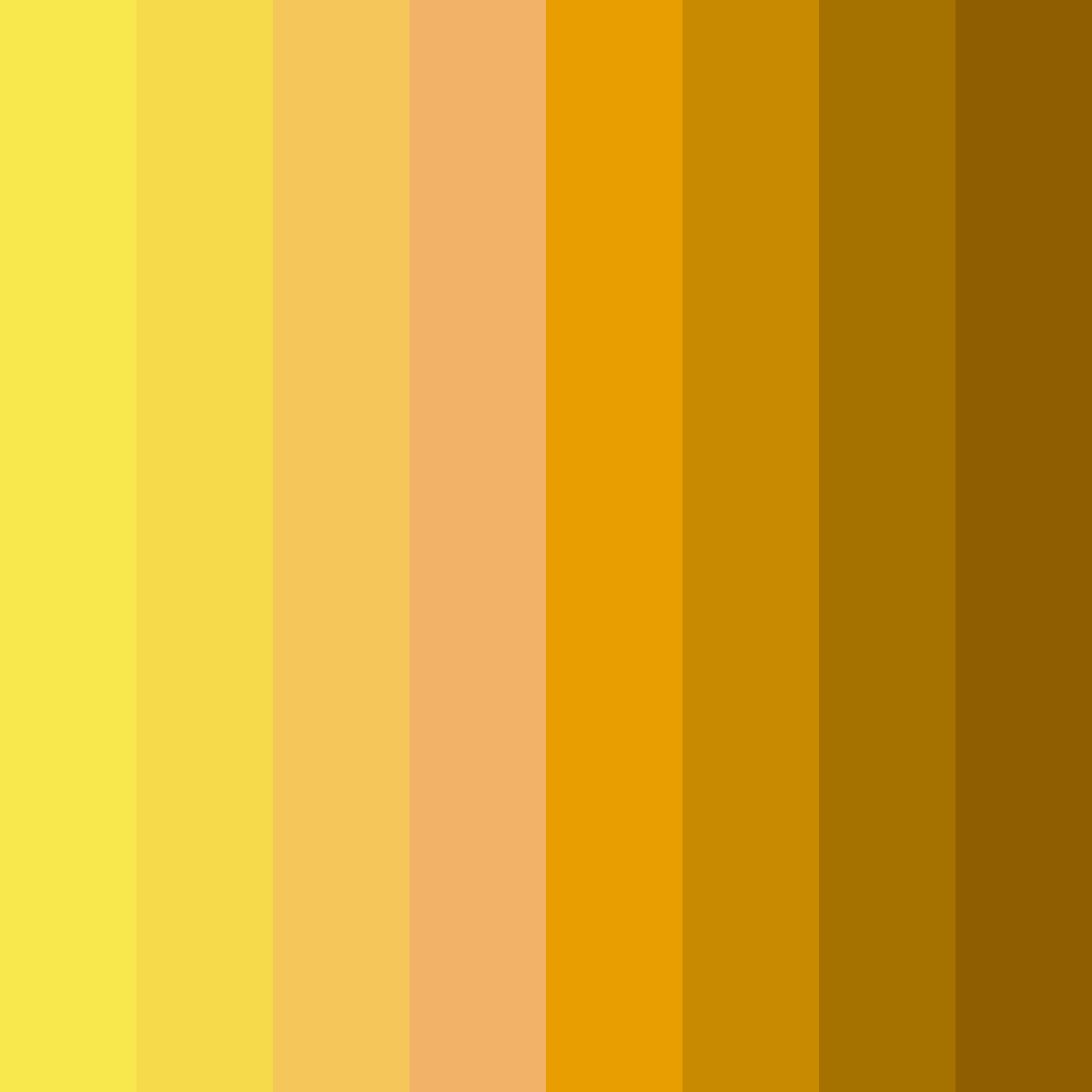Download bright yellow black color palette PNG image (square)