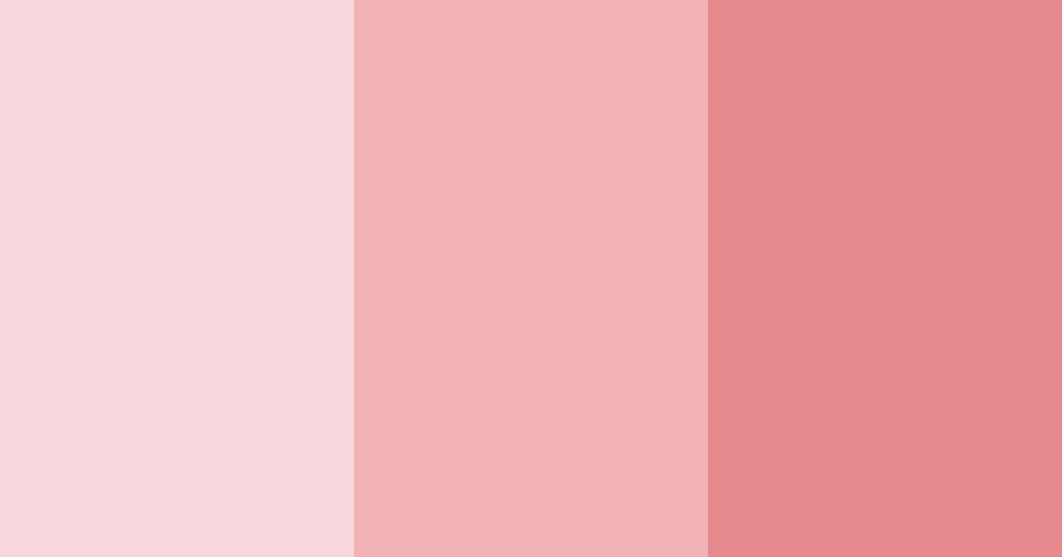 Download soft pink color palette PNG image (landscape)