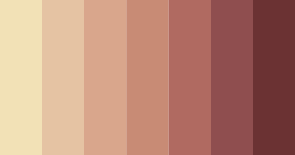Download pail of warmth color palette PNG image (landscape)