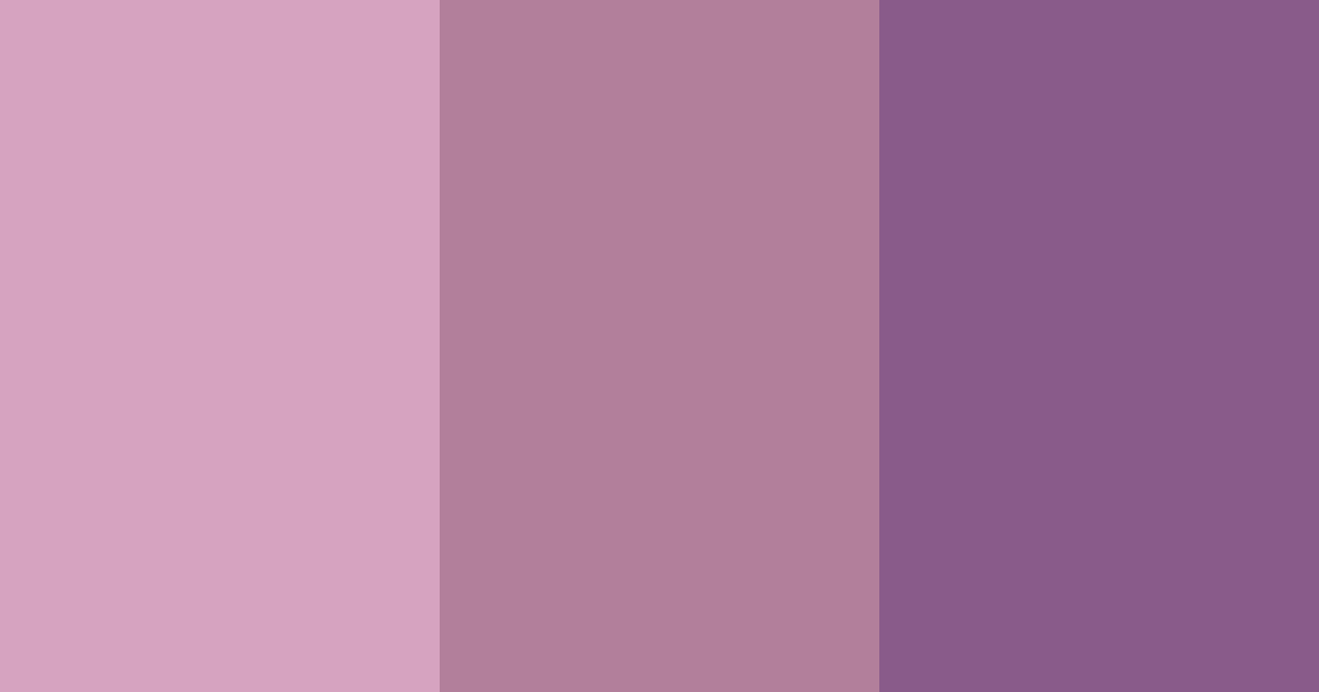 Download dusty rosewood dream color palette PNG image (landscape)
