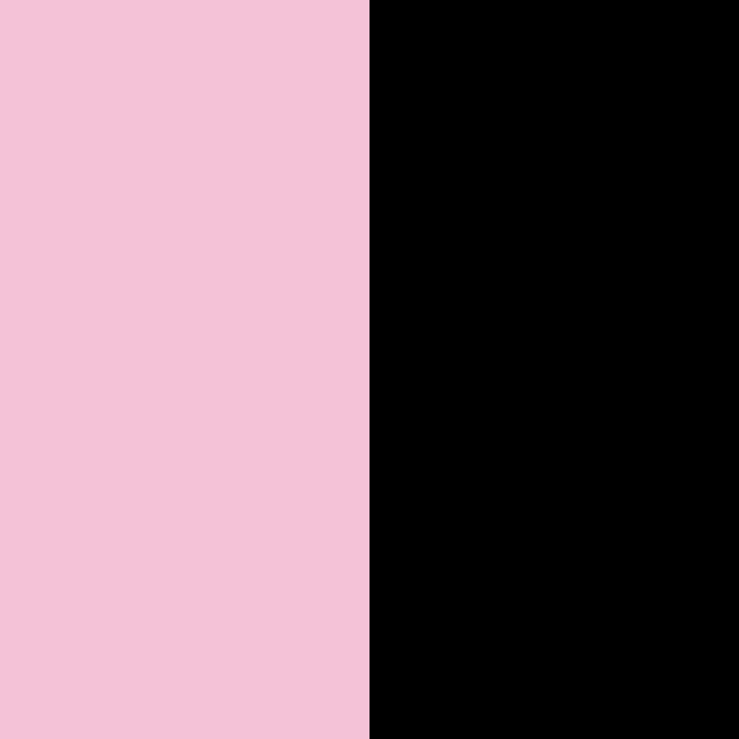 Download baby pink & black color palette PNG image (square)