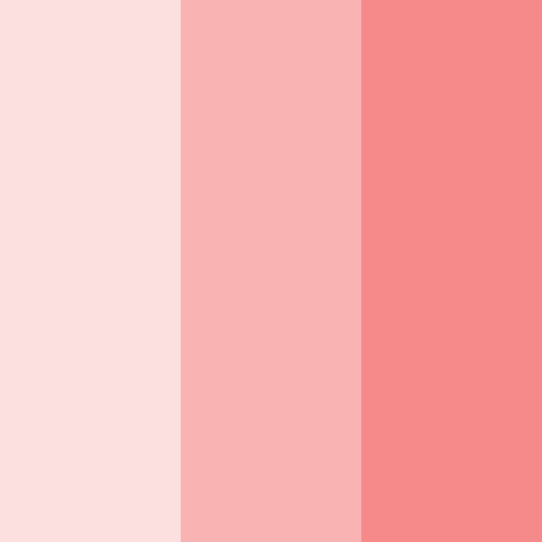 Download blushing blossoms color palette PNG image (square)