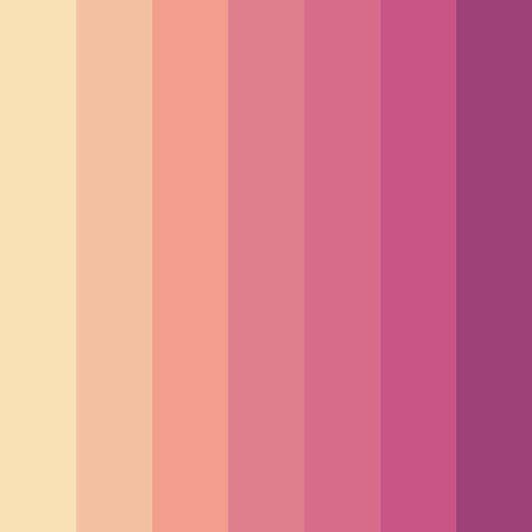 Download tulip serenade color palette PNG image (square)