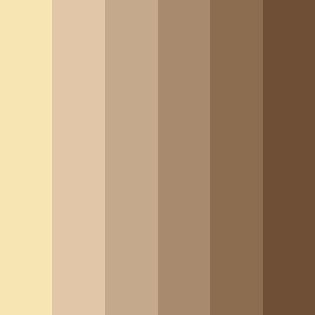 Download sunlit sand dunes color palette PNG image (square)