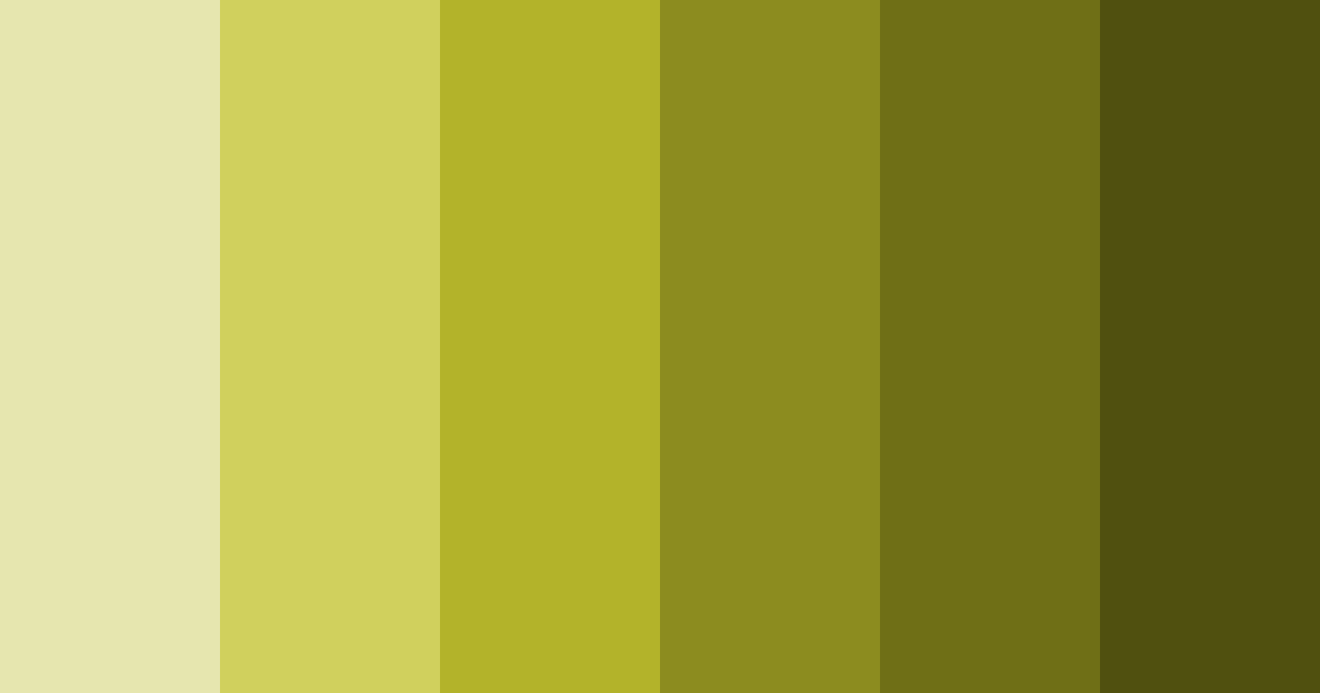 Download muted yellow color palette PNG image (landscape)