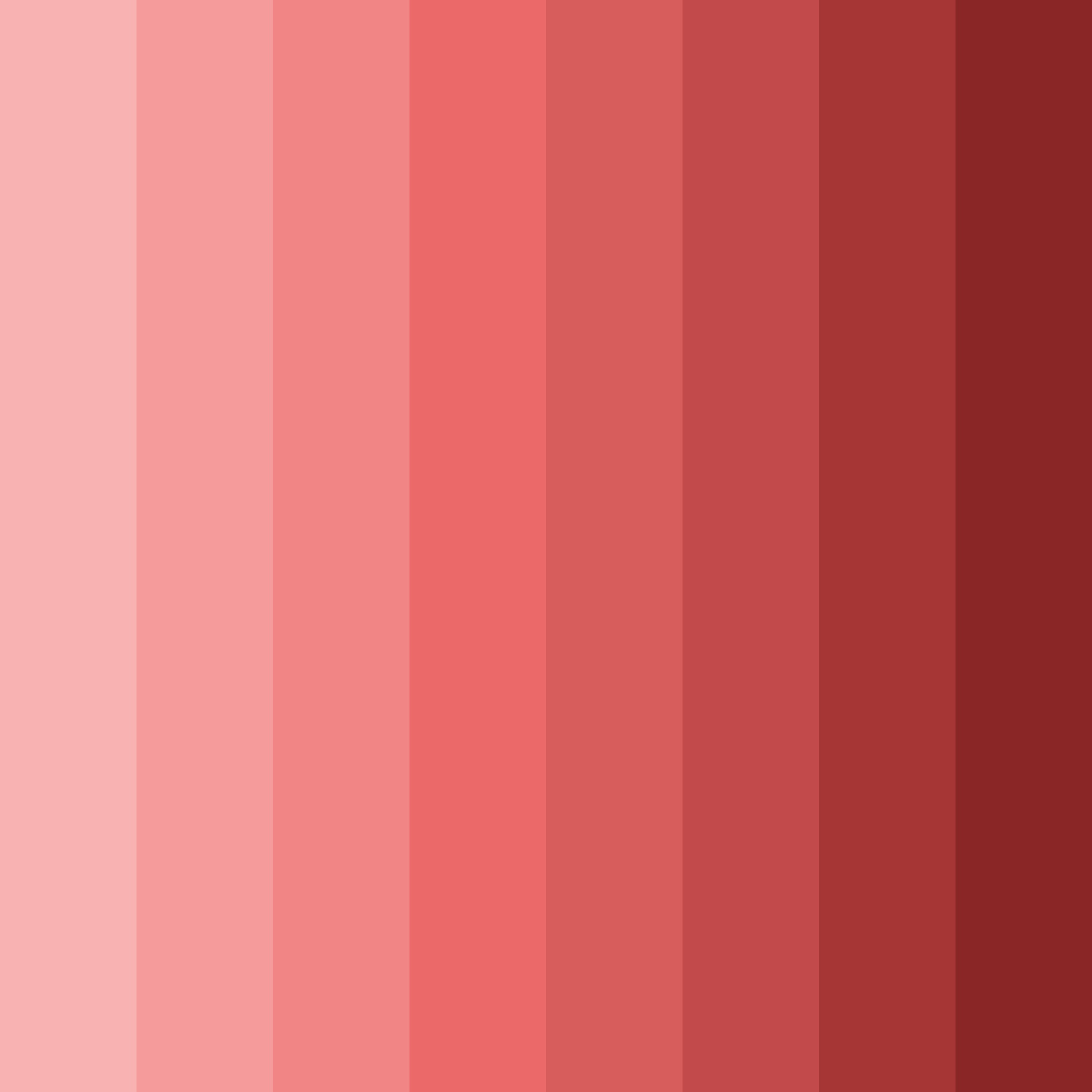 Download blushing ember color palette PNG image (square)