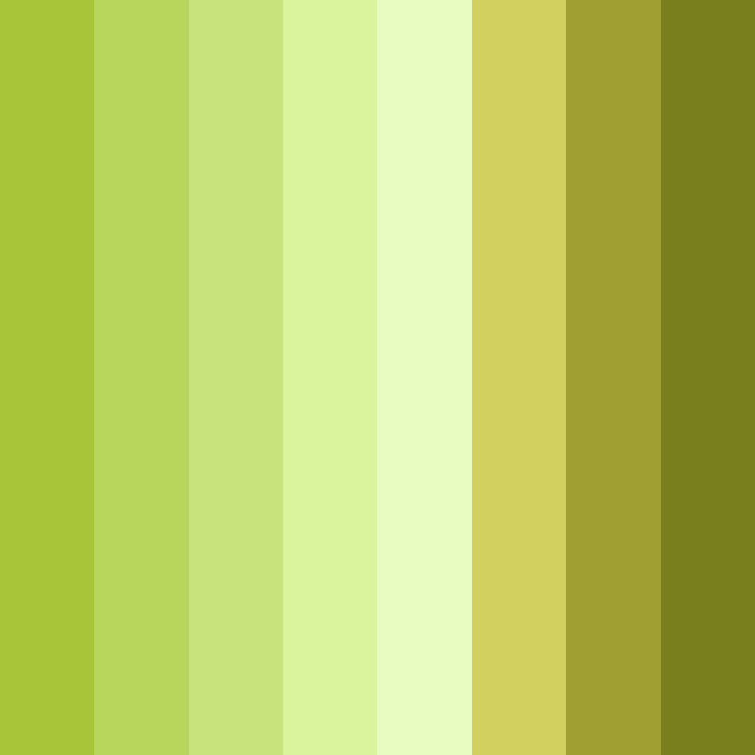 Download lush meadow harmony color palette PNG image (square)