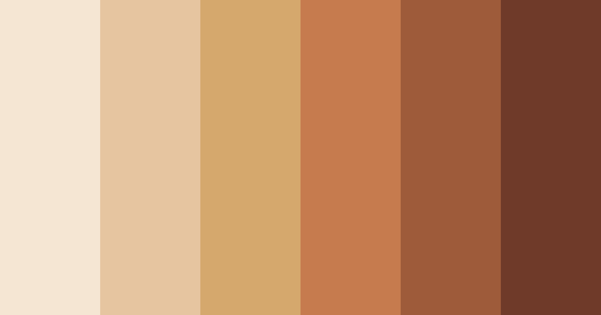 Download amber grove color palette PNG image (landscape)