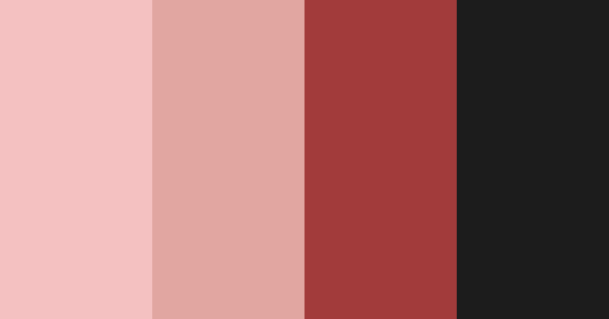 Download crimson elegance color palette PNG image (landscape)