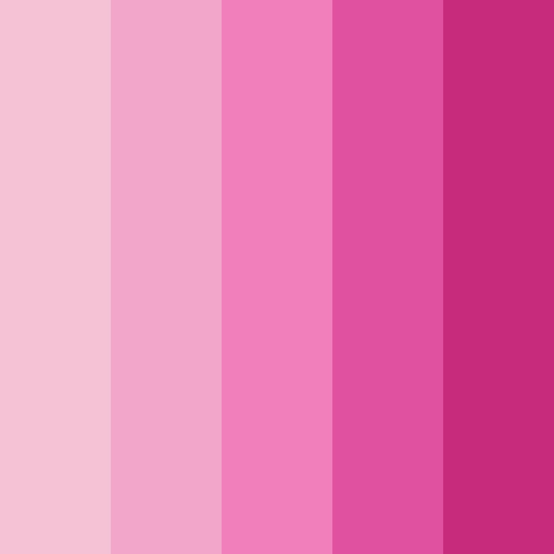 Download blush blossom color palette PNG image (square)
