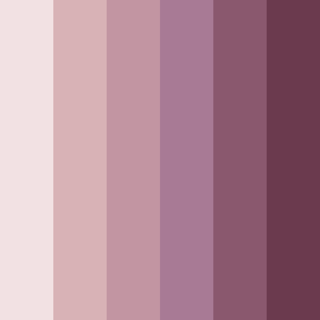 Download whispers of rosewood color palette PNG image (square)
